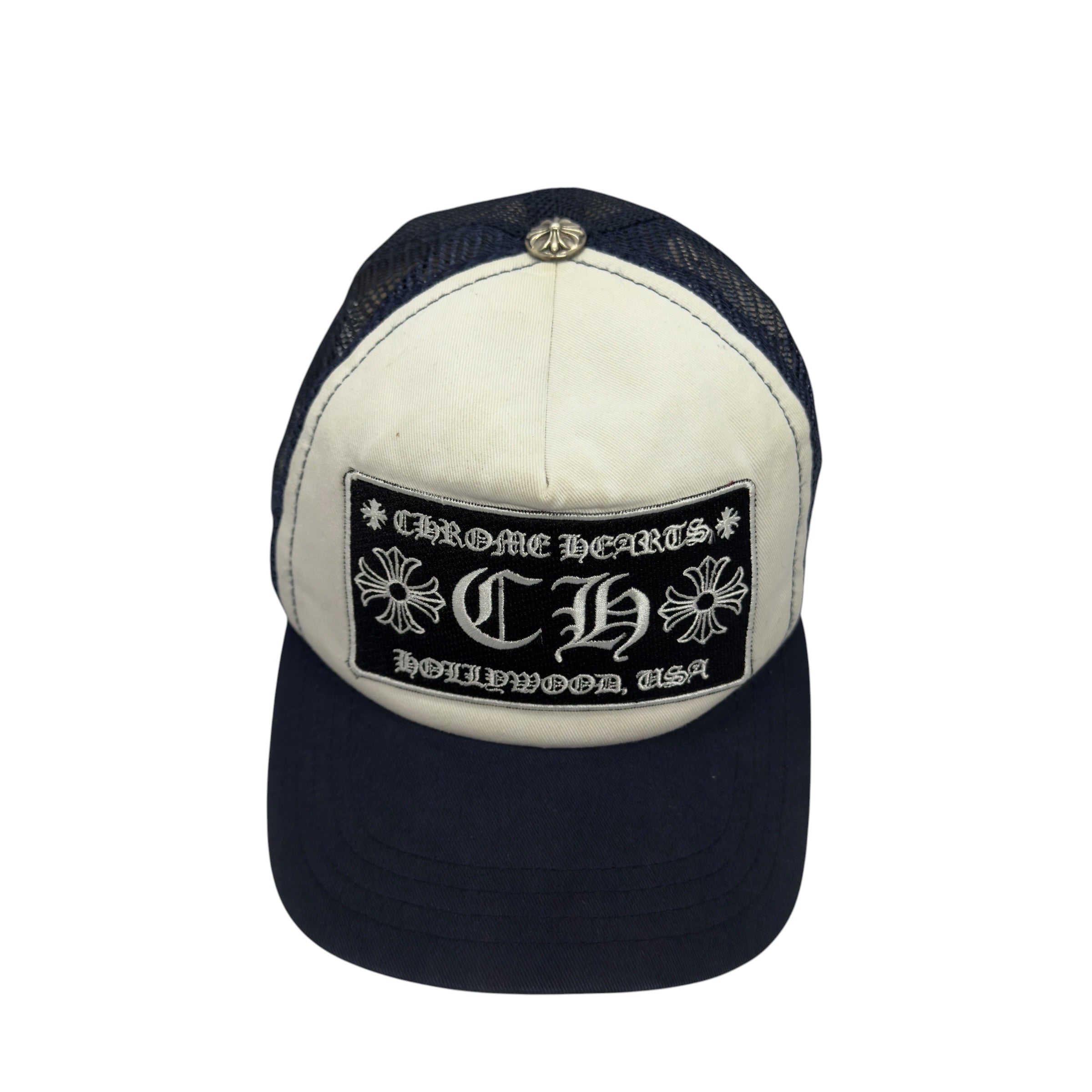 Chrome Hearts CH Logo Trucker Hat