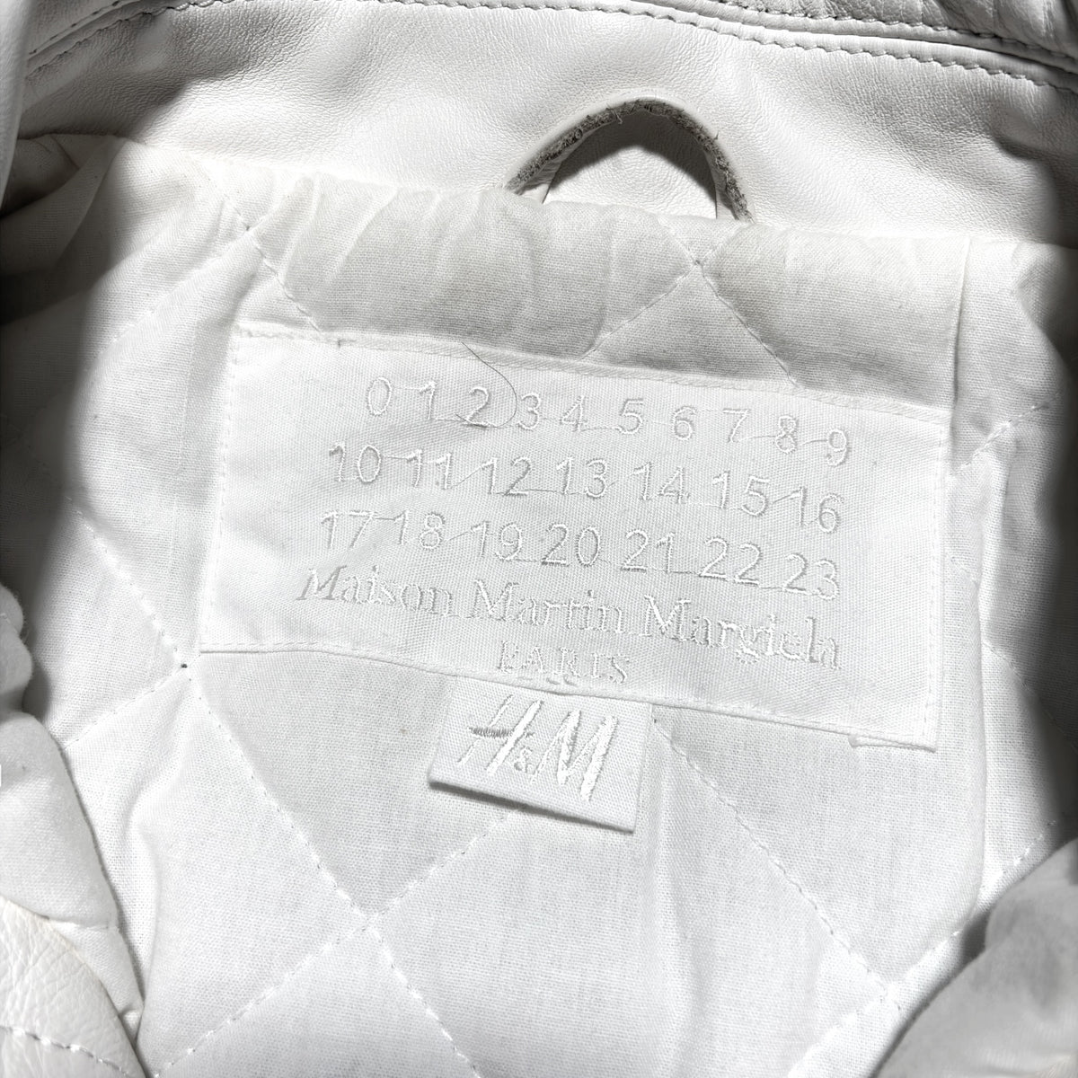 Maison Martin Margiela x H&M 2012 Leather Oversized Jacket