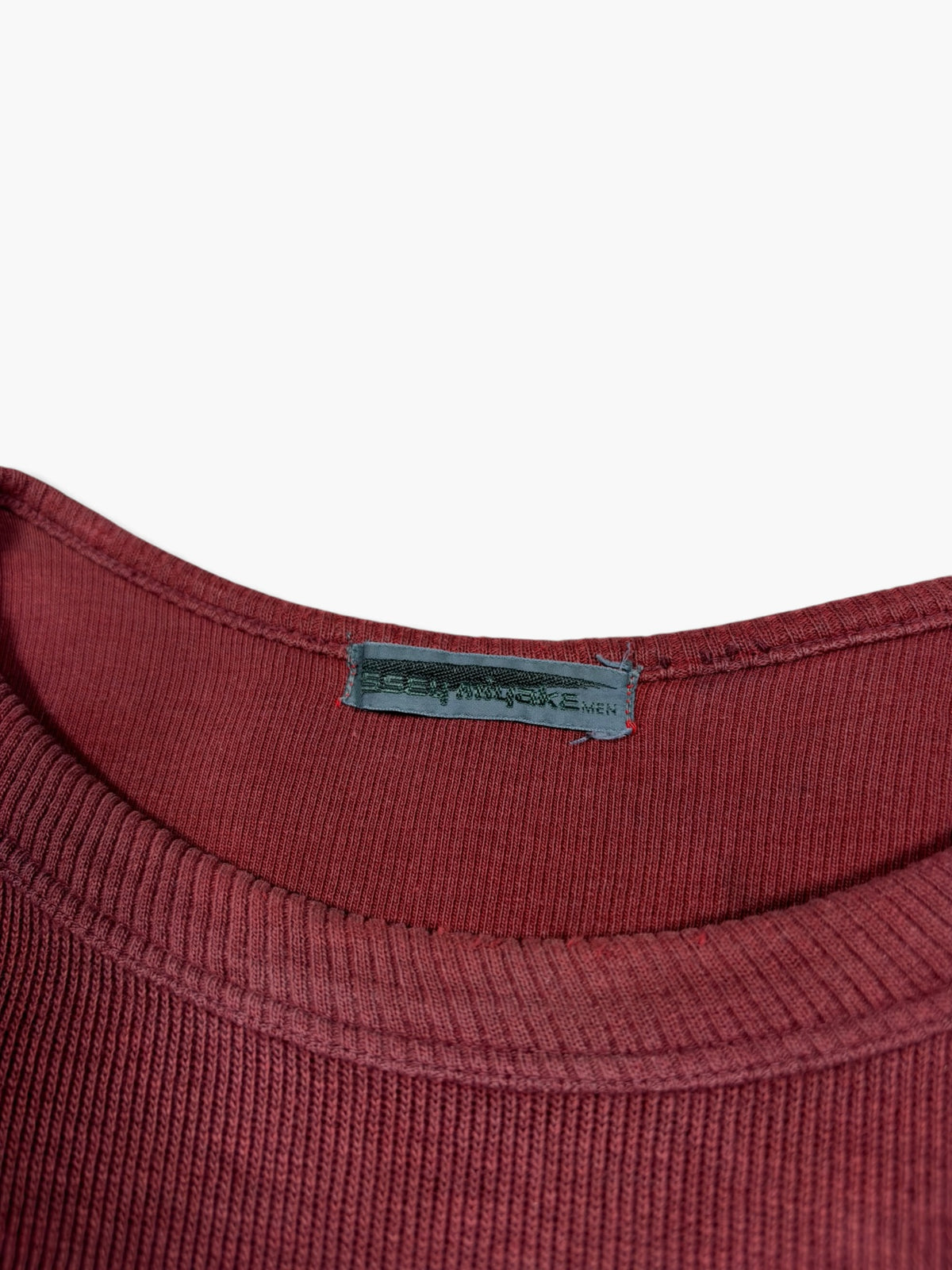Issey Miyake Men 80s Ribbed Sweatshirt