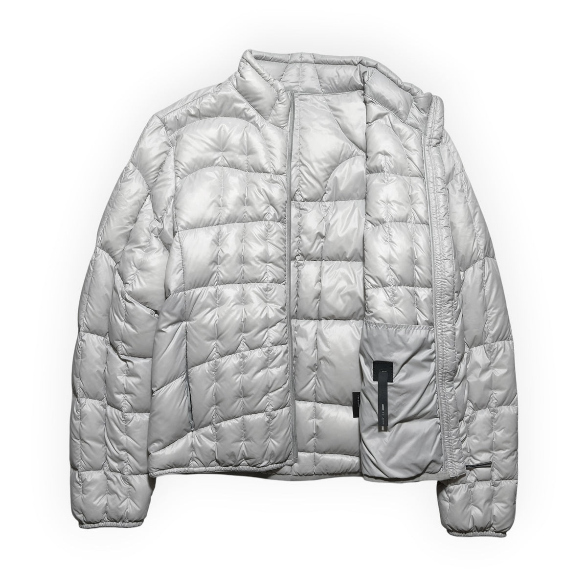 J.L-A.L Light Grey Quilted Puffer Jacket