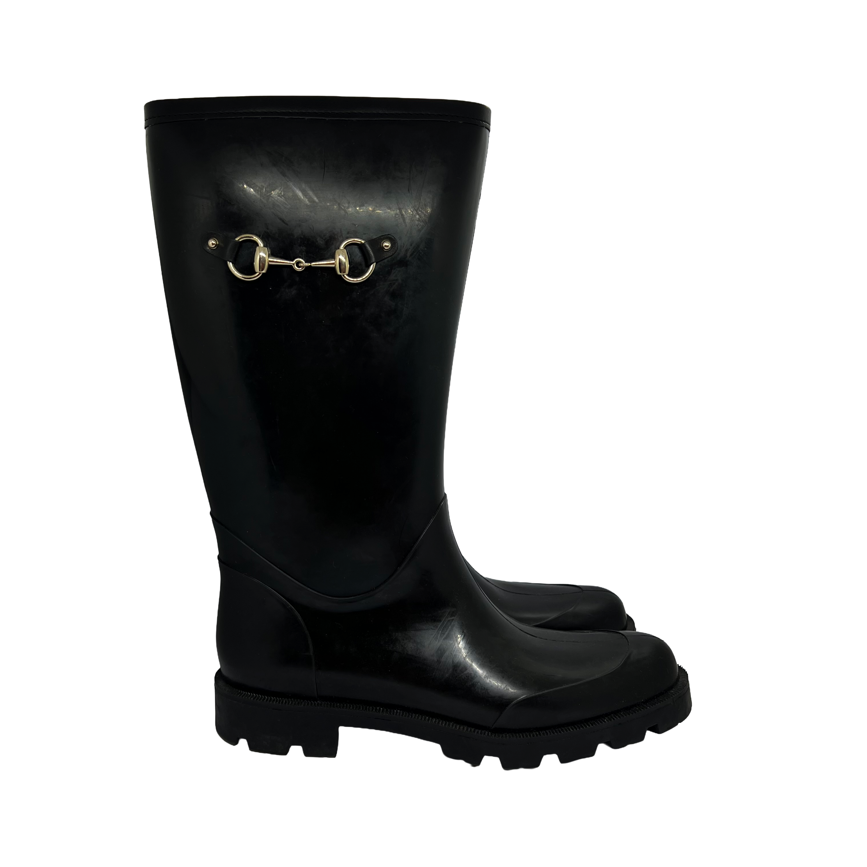 Gucci Horsebit Rubber Boots