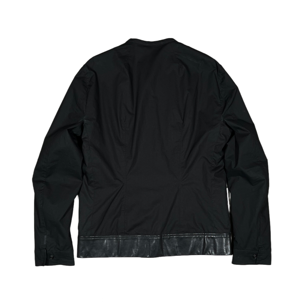 Rick Owens 2012 Bi-Color Velcro Panel Bomber Jacket