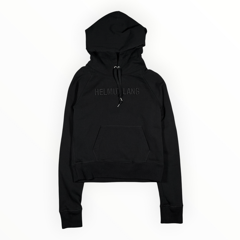 Helmut Lang Embroidered Logo Hoodie