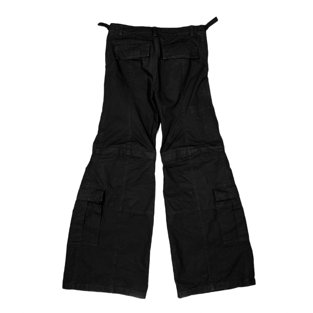 Balenciaga Winter 23 Runway Flared Cargo Pants