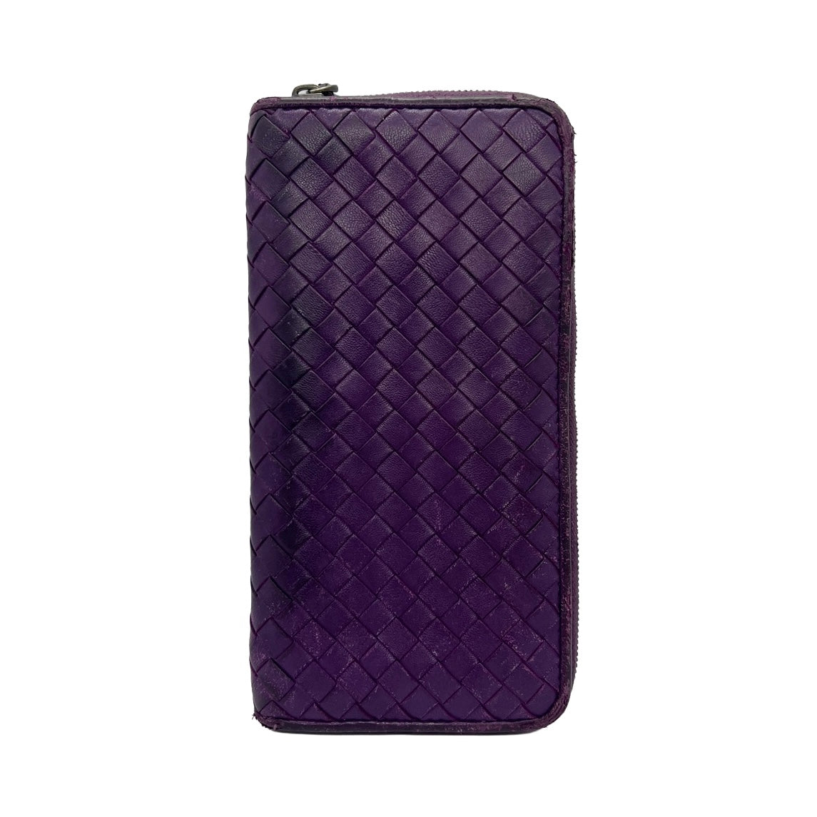 Bottega Veneta Intrecciato Flap Wallet