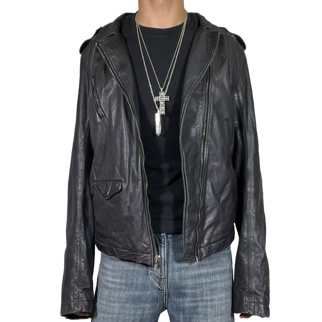 Rick Owens Stooges Leather Jacket