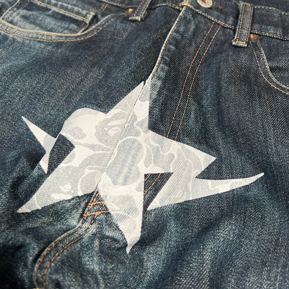 Bape Star Jeans