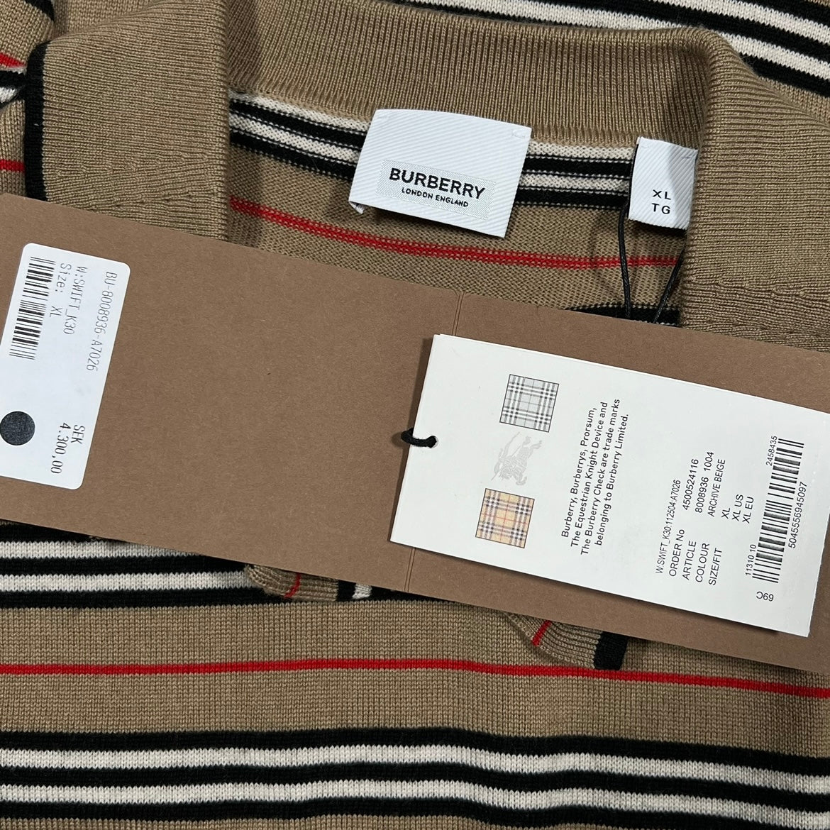 Burberry Wool Piké