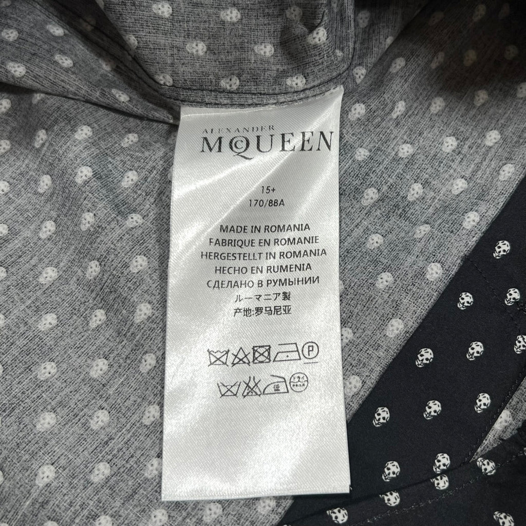 Alexander Mcqueen Short Sleeve Skull Shirt