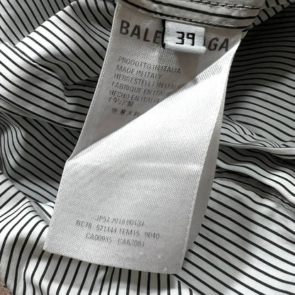 Balenciaga Tattoo Striped Shirt
