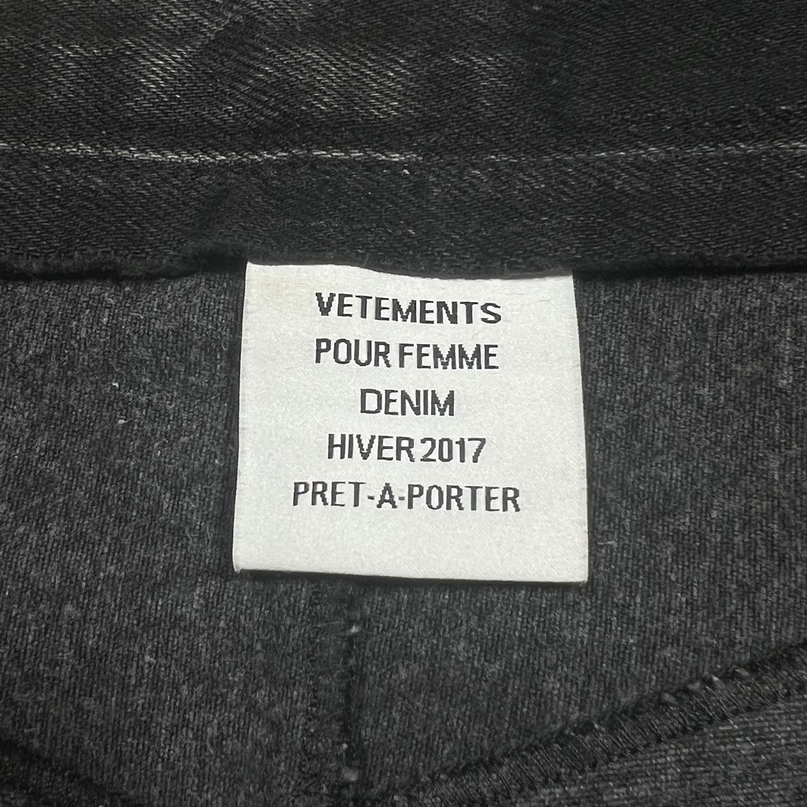 Vetements x Levis Reconstructed Jeans