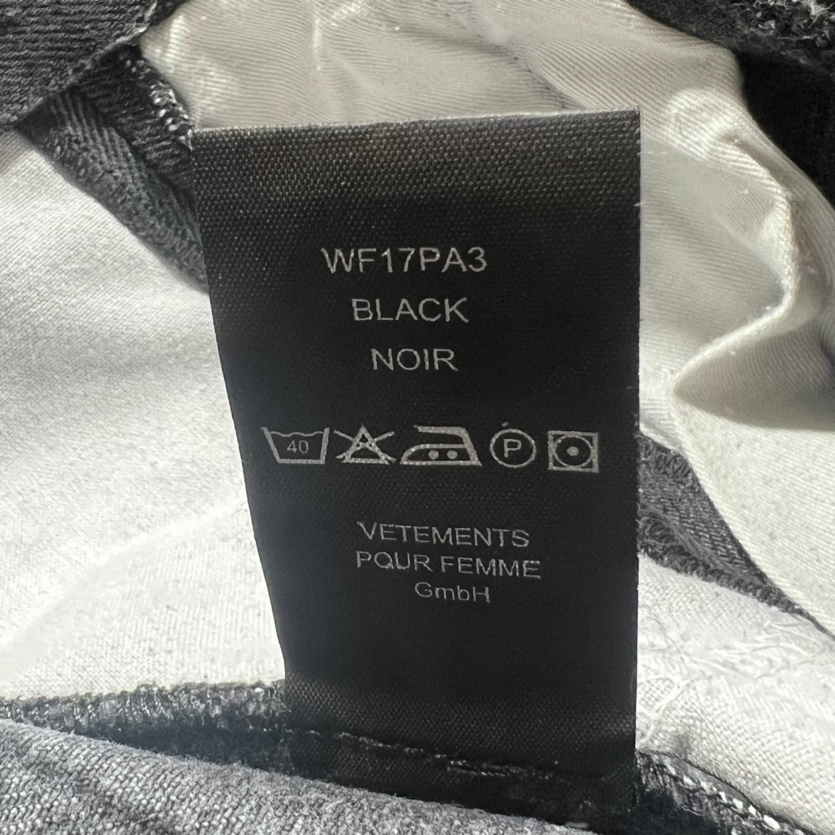 Vetements x Levis Reconstructed Jeans