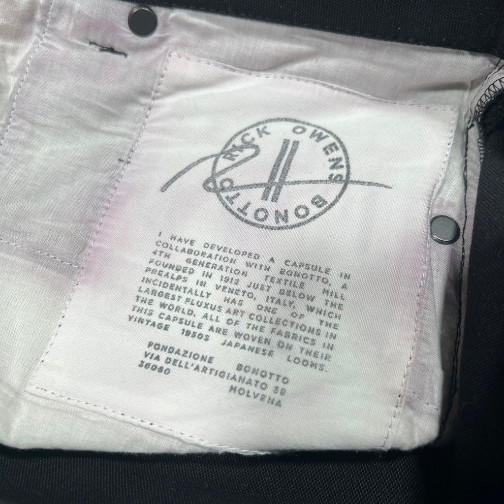 Rick Owens Bonotto Jim Cut Jeans