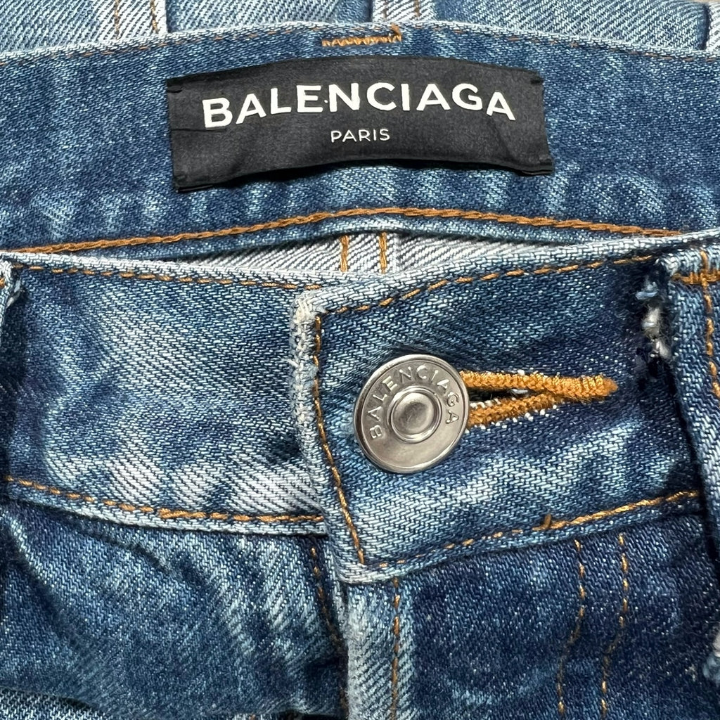 Balenciaga 2017 Straight-Fit Jeans