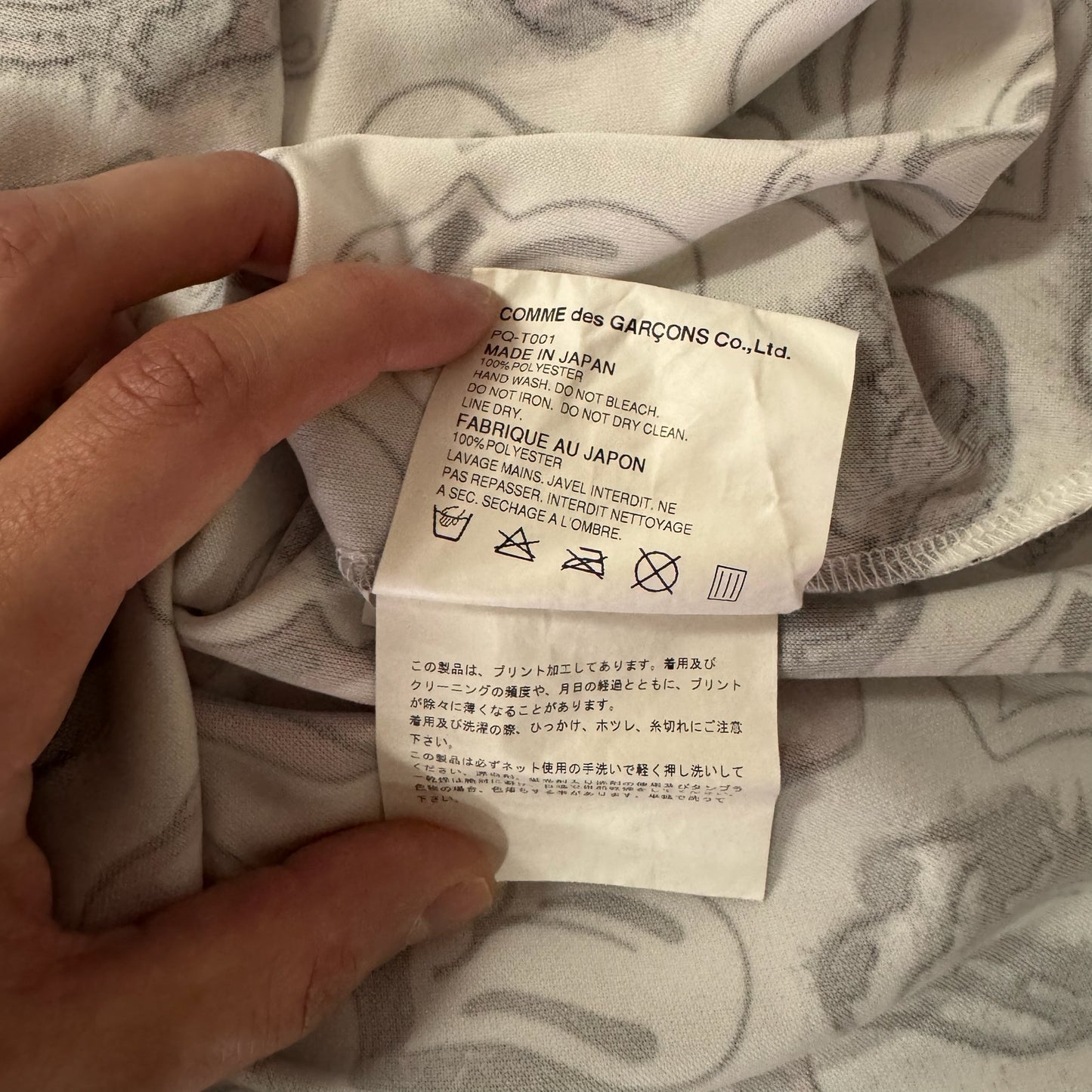 Comme des Garçons Homme Plus SS06 Rolling Stones T-Shirt