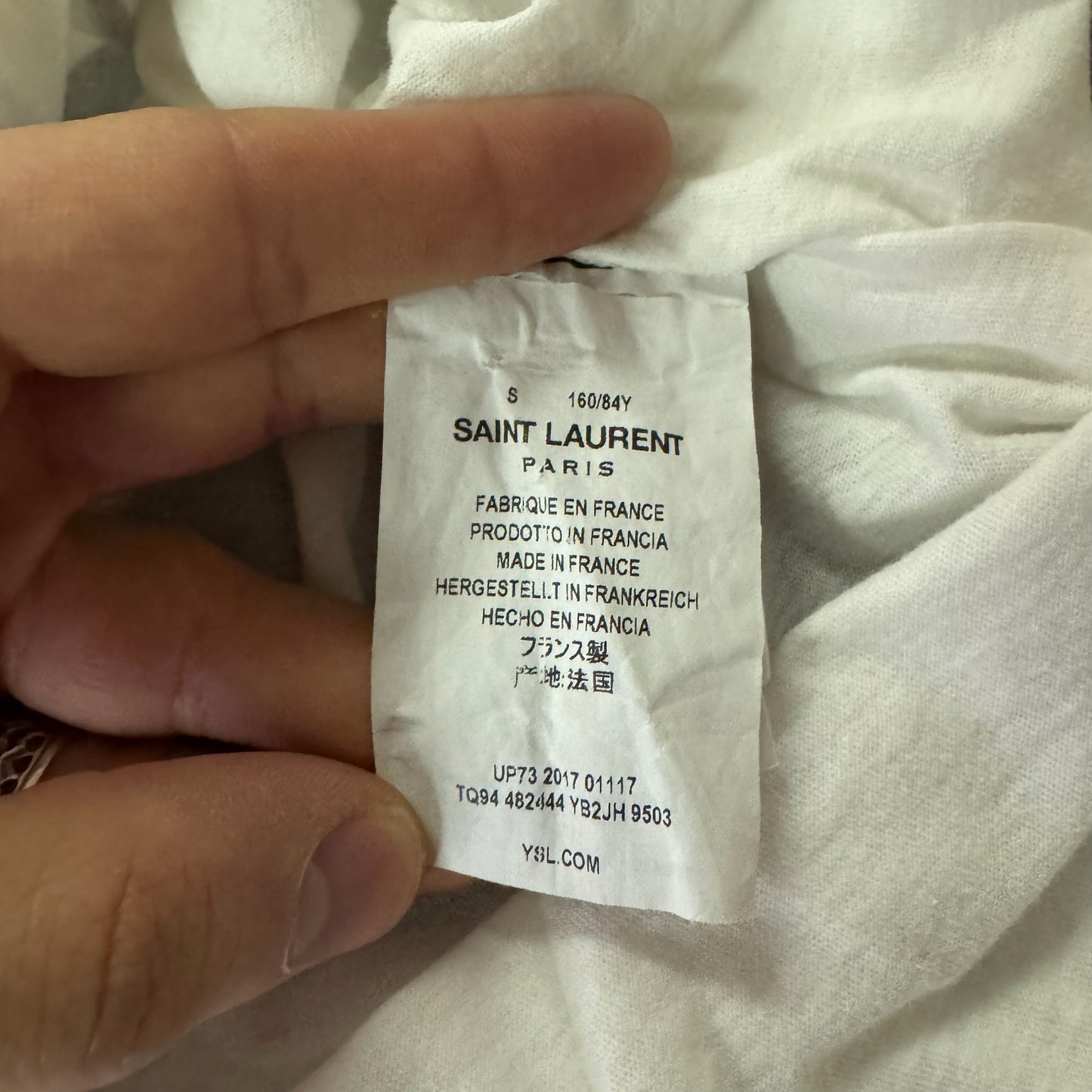 Saint Laurent No Smoking T-Shirt