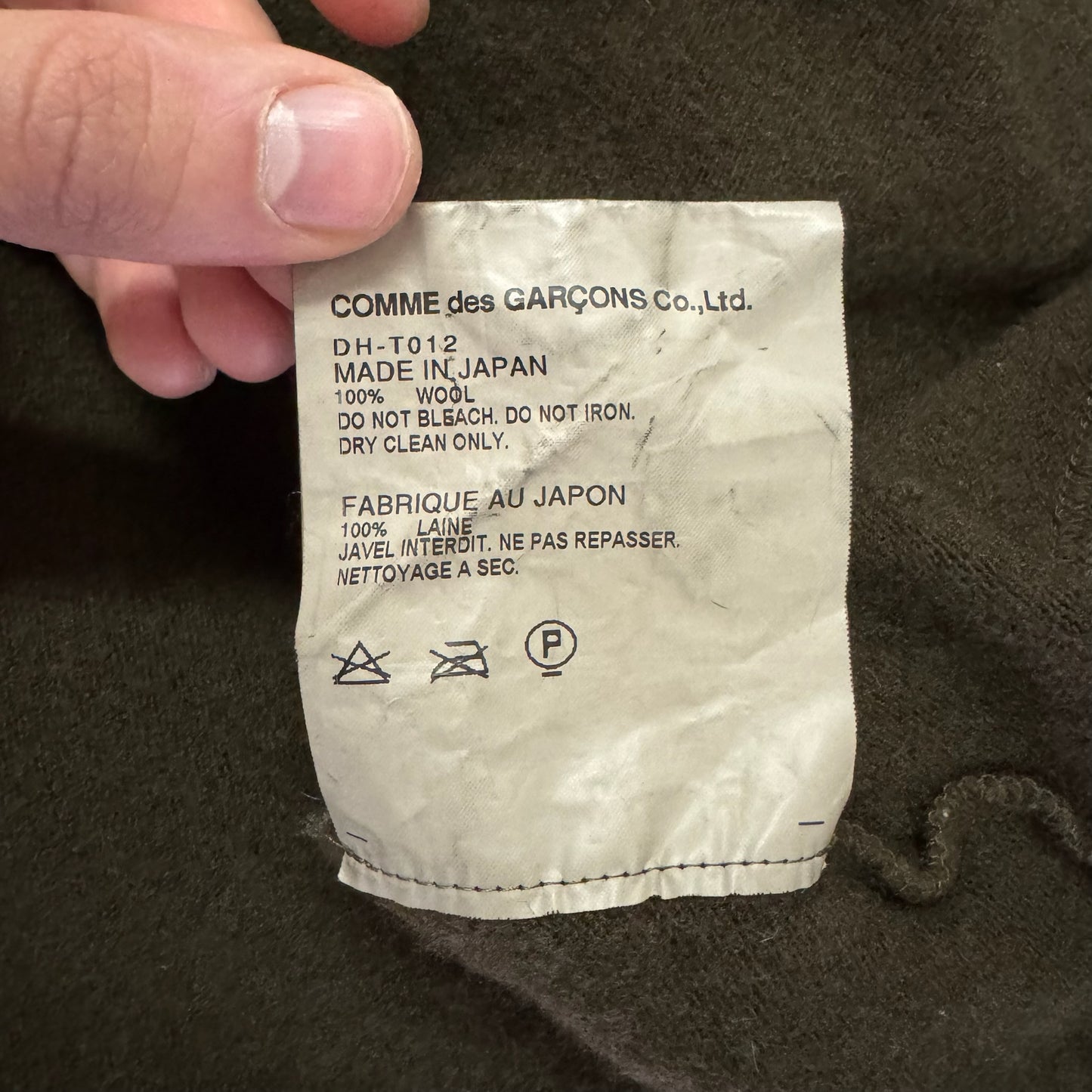 Comme des Garçons Homme Deux Cardigan