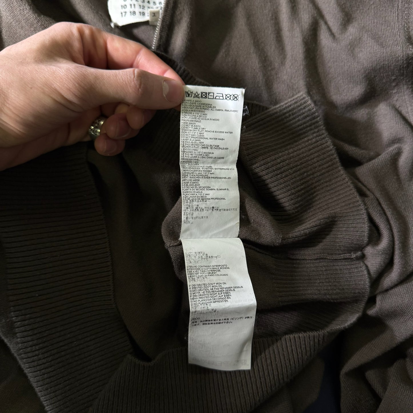 Maison Margiela Quarter Zip