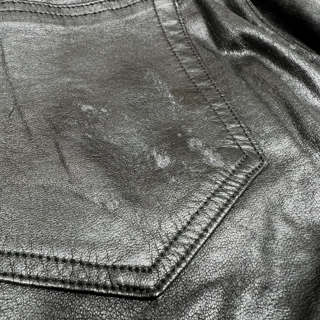 Saint Laurent Paris 2015 D02 Faux Leather Pants