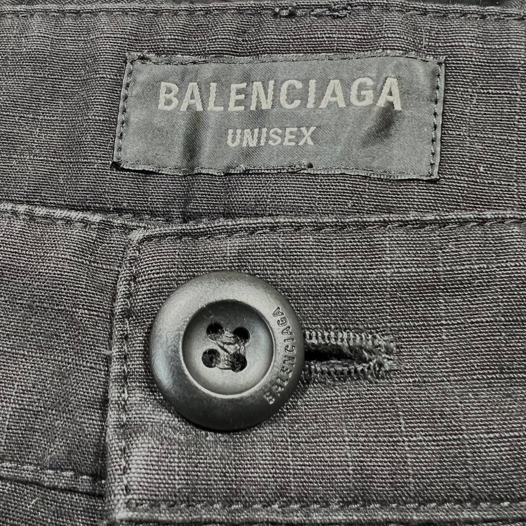 Balenciaga Winter 23 Runway Flared Cargo Pants