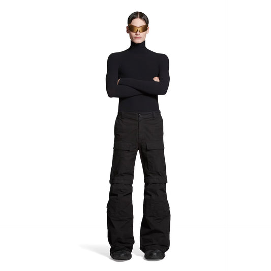 Balenciaga Winter 23 Runway Flared Cargo Pants