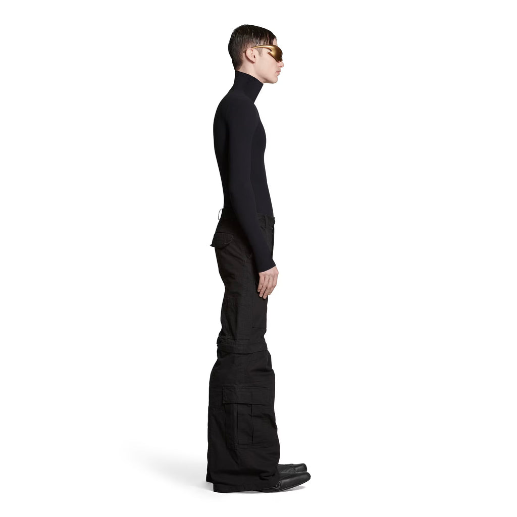 Balenciaga Winter 23 Runway Flared Cargo Pants