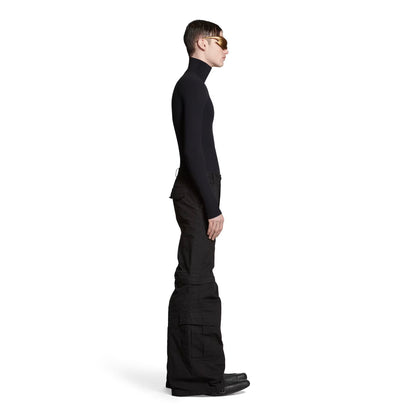 Balenciaga Winter 23 Runway Flared Cargo Pants