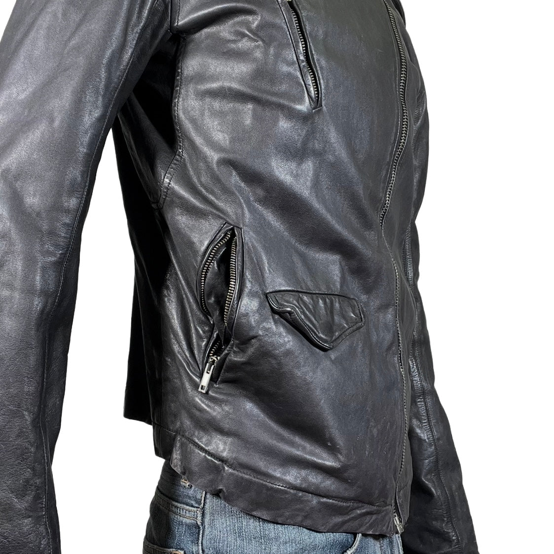 Rick Owens Stooges Leather Jacket
