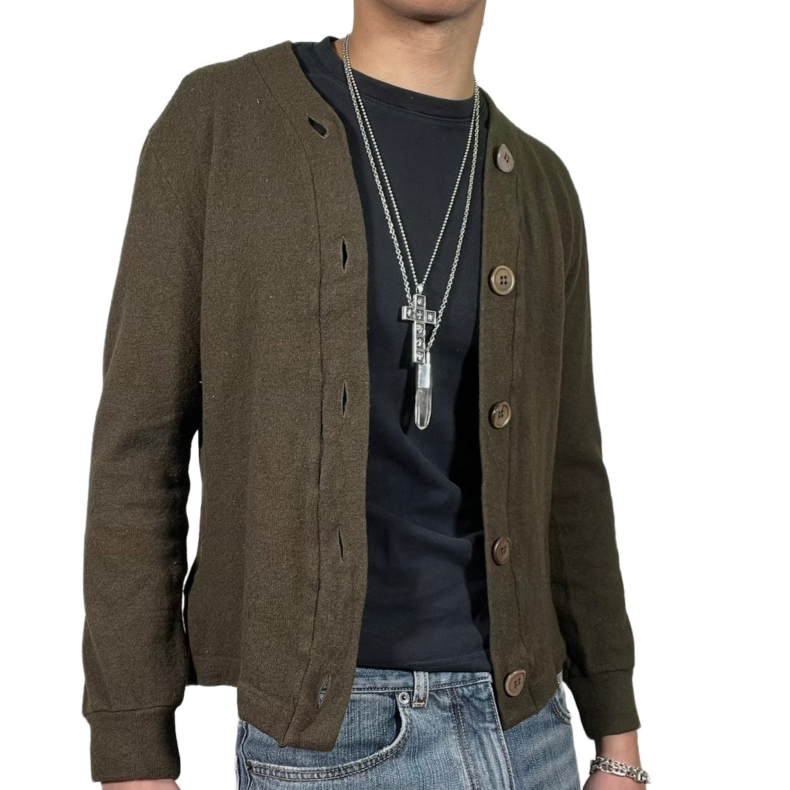 Comme des Garçons Homme Deux Cardigan