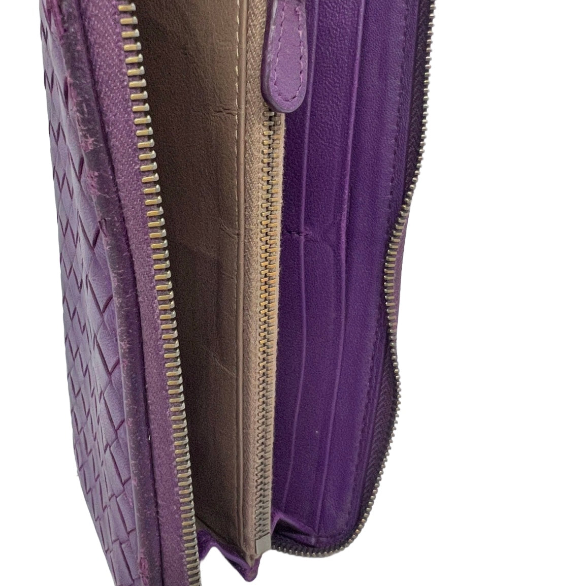 Bottega Veneta Intrecciato Flap Wallet