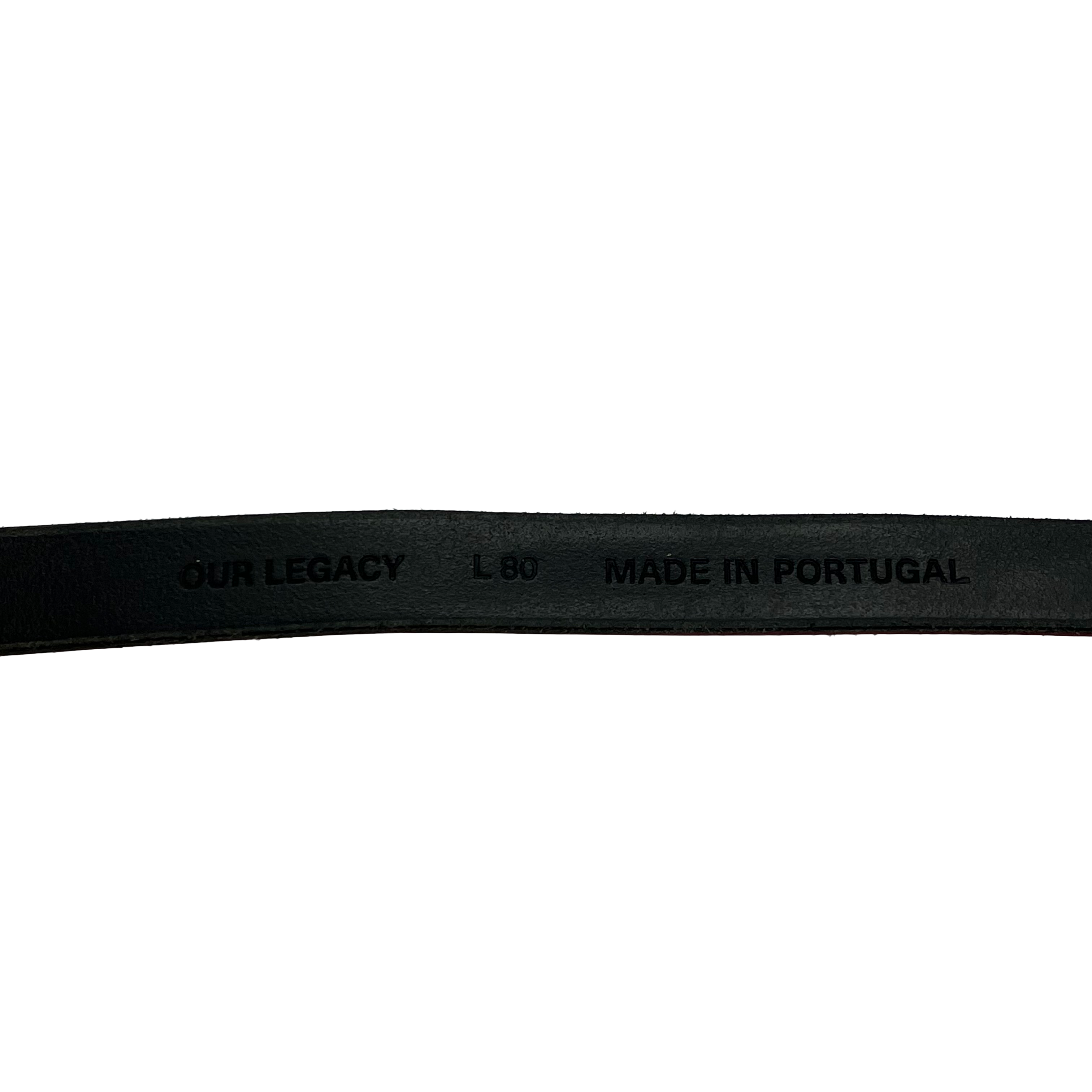 Our Legacy 2cm Belt