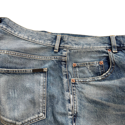 Saint Laurent D45 Wide Leg Jeans