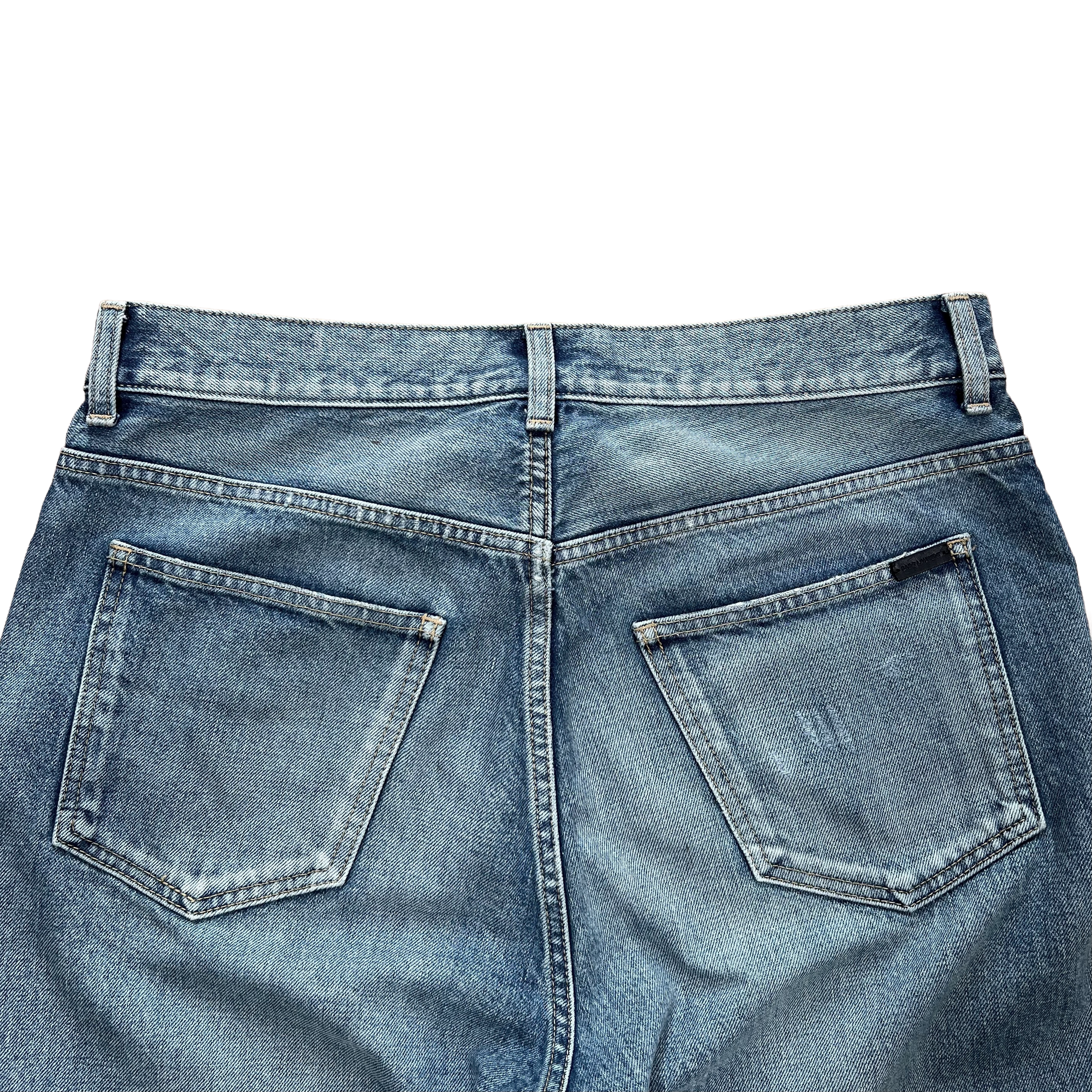 Saint Laurent D45 Wide Leg Jeans