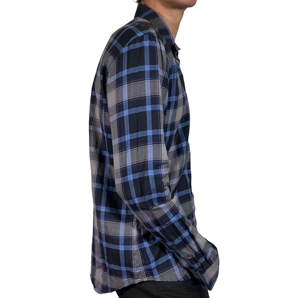 Givenchy Star Print Check Shirt