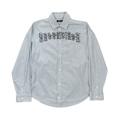 Balenciaga Tattoo Striped Shirt