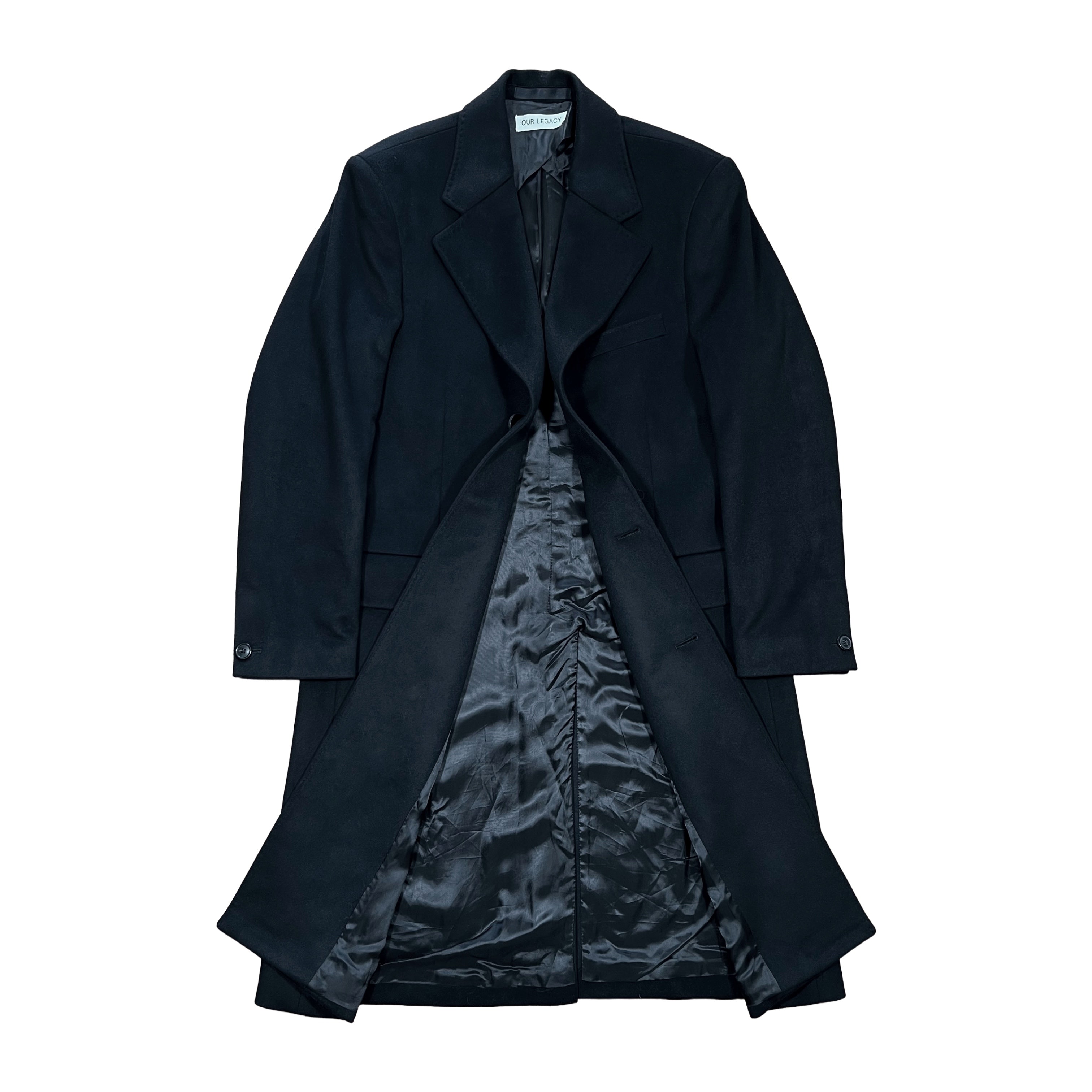 our legacy ドルフィンコート 送関込み ☆OUR LEGACY☆ ヘビー メルトン ドルフィン コート (OUR