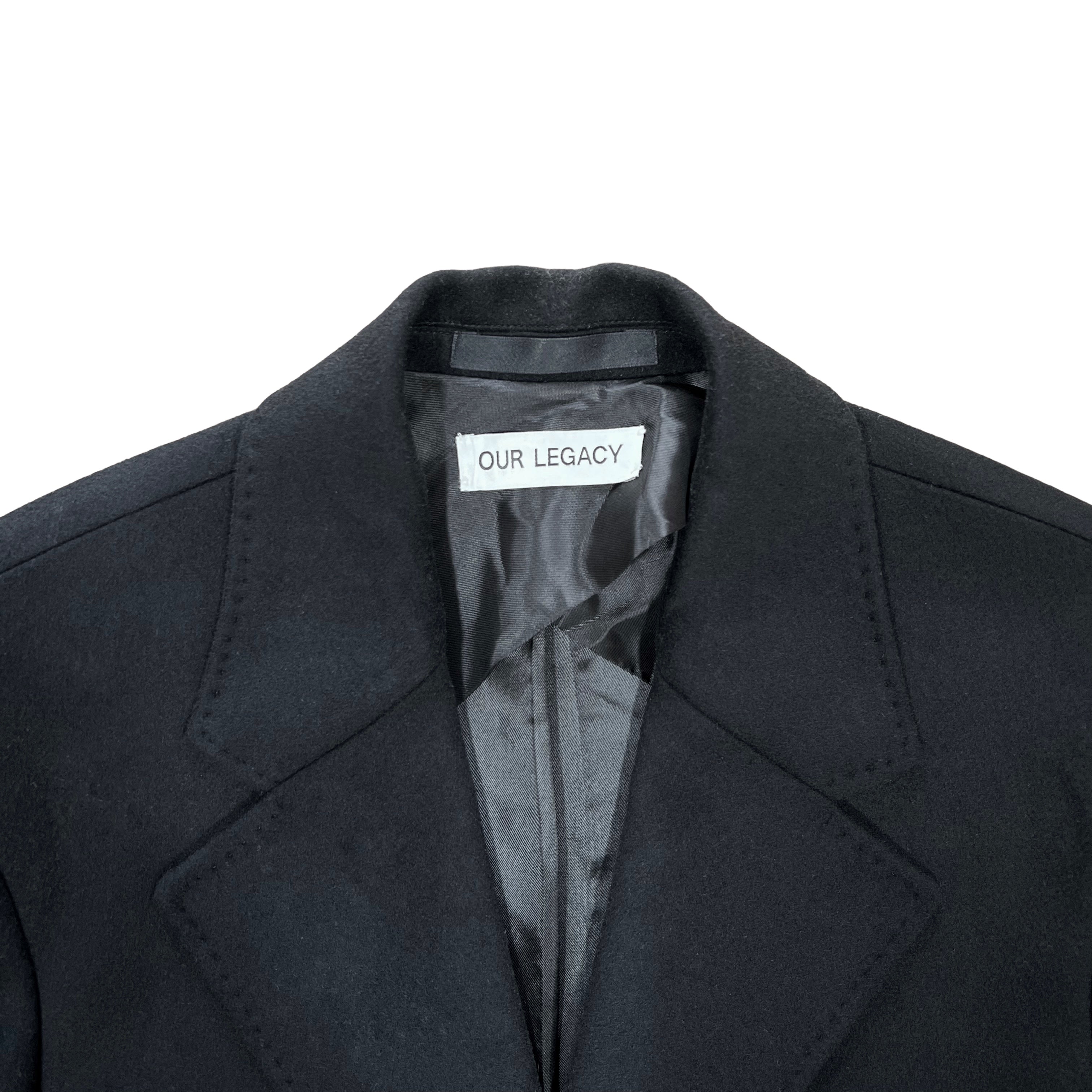 ジャケット・アウター Our Legacy Dolphin Coat 22SS 46 Our Legacy - Dolphin Coat Black Recycled Poly