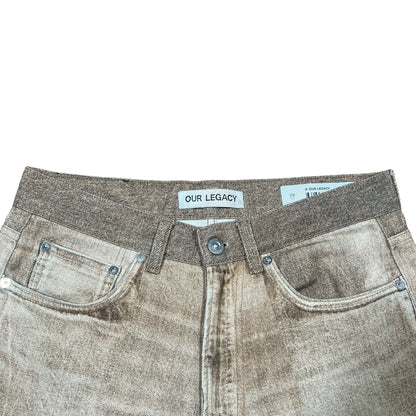 Our Legacy Third Cut Digital Print Jeans