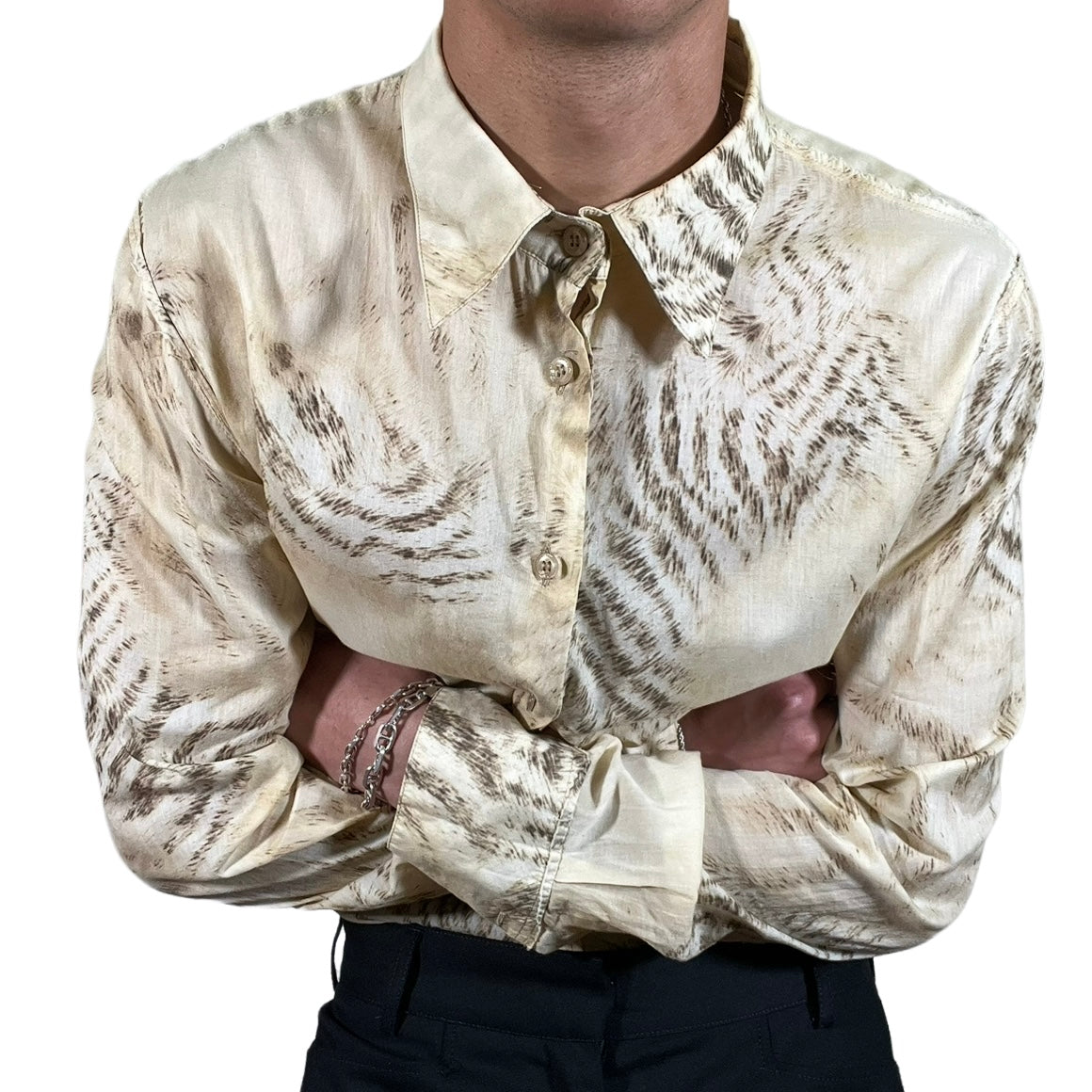 Class Roberto Cavalli Print Shirt
