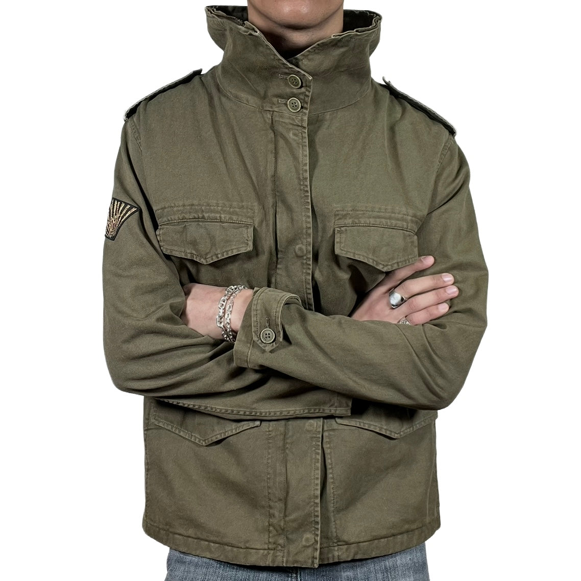 Saint Laurent 2017 Military Jacket