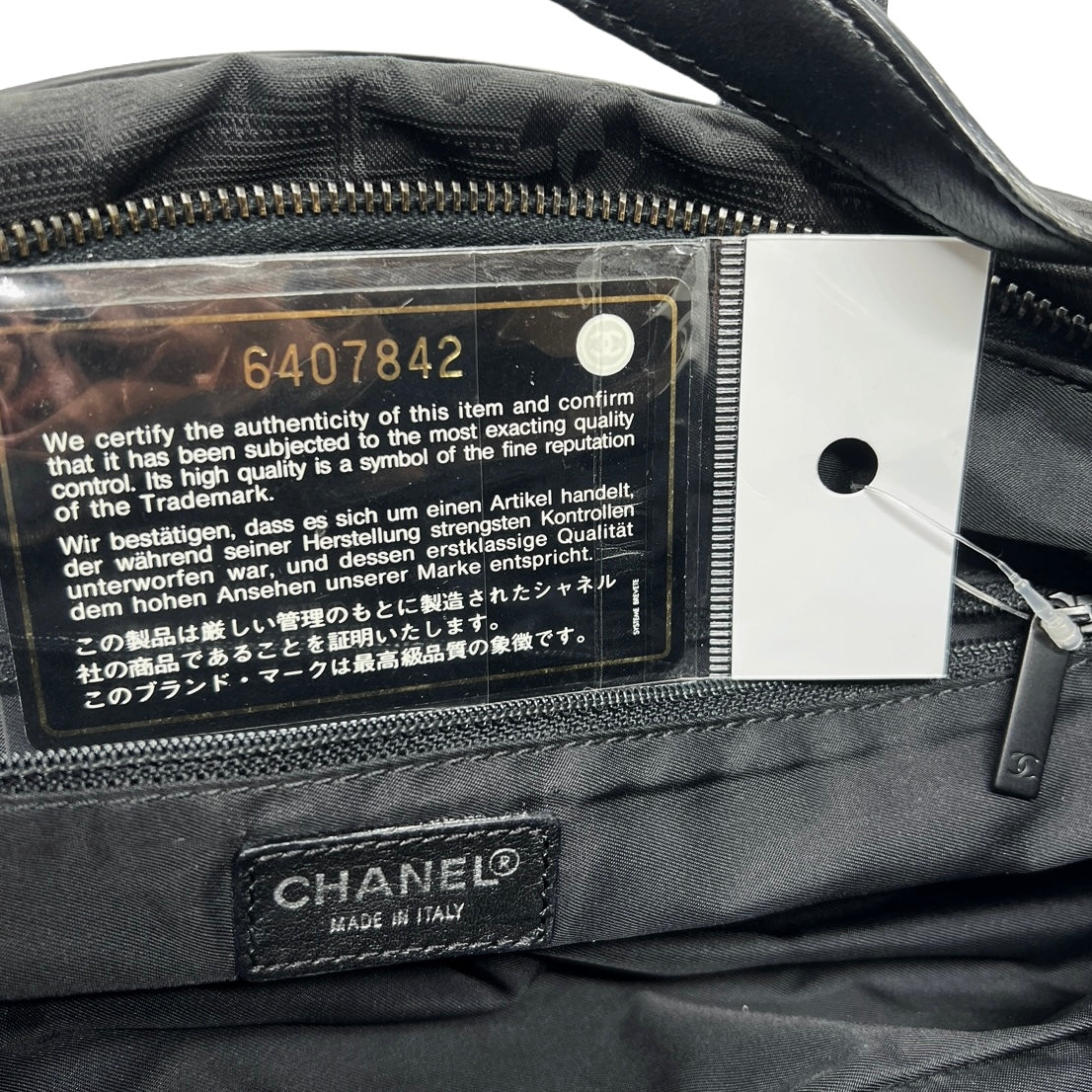 Chanel New Travel Line Bowler Bag