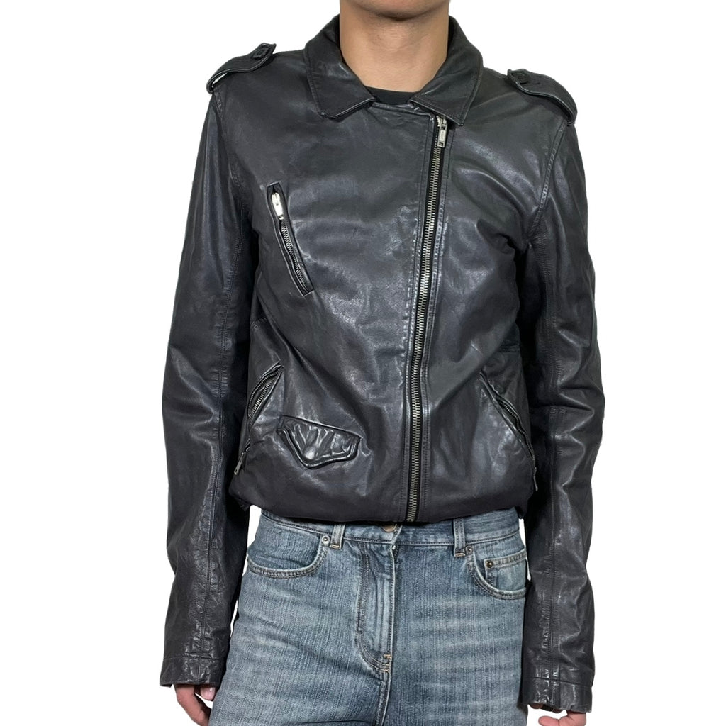 Rick Owens Stooges Leather Jacket
