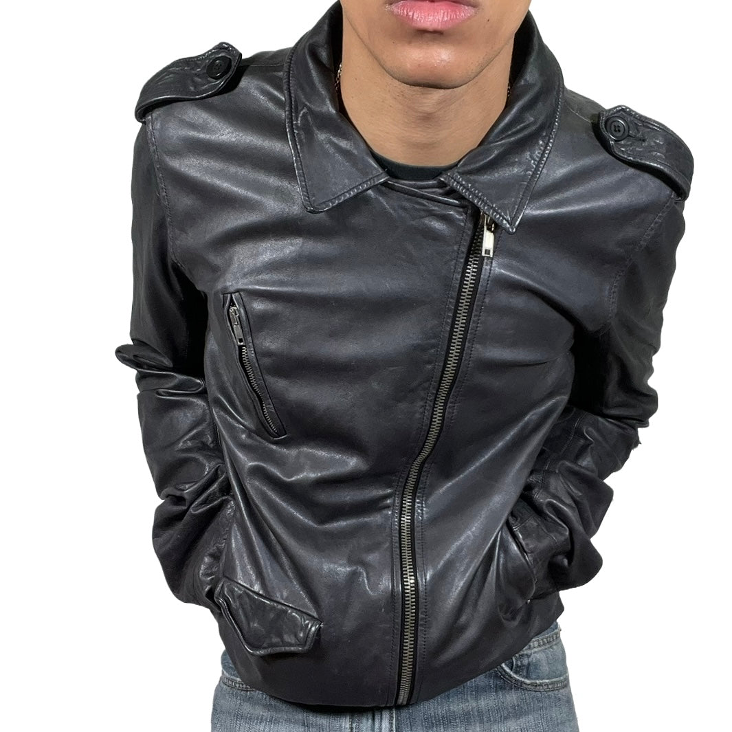 Rick Owens Stooges Leather Jacket
