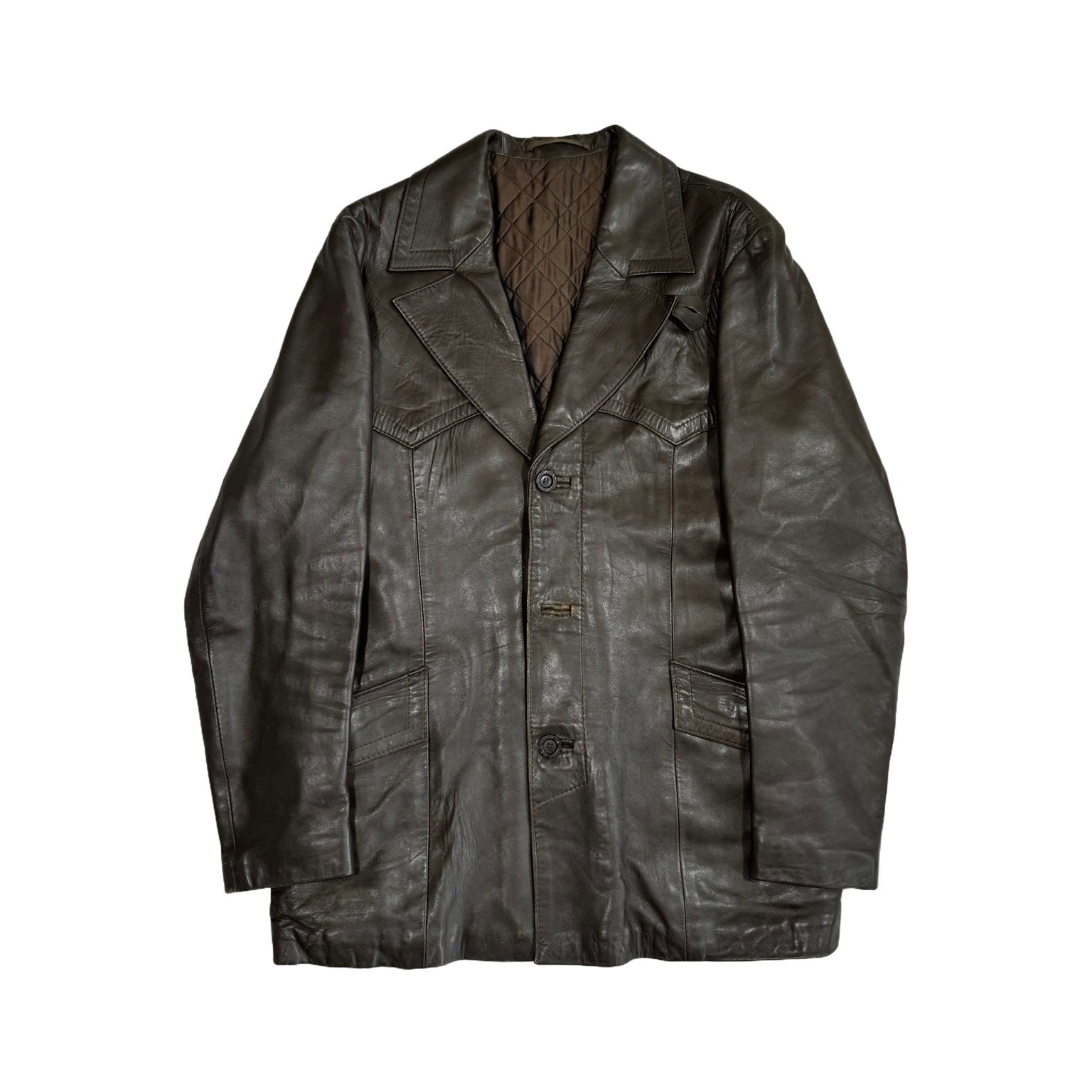 Vintage Leather Coat