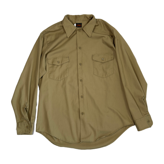 Vintage 70s Lee Permanent Press Work Shirt