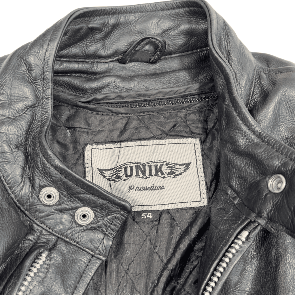 Unik Leather Biker Jacket