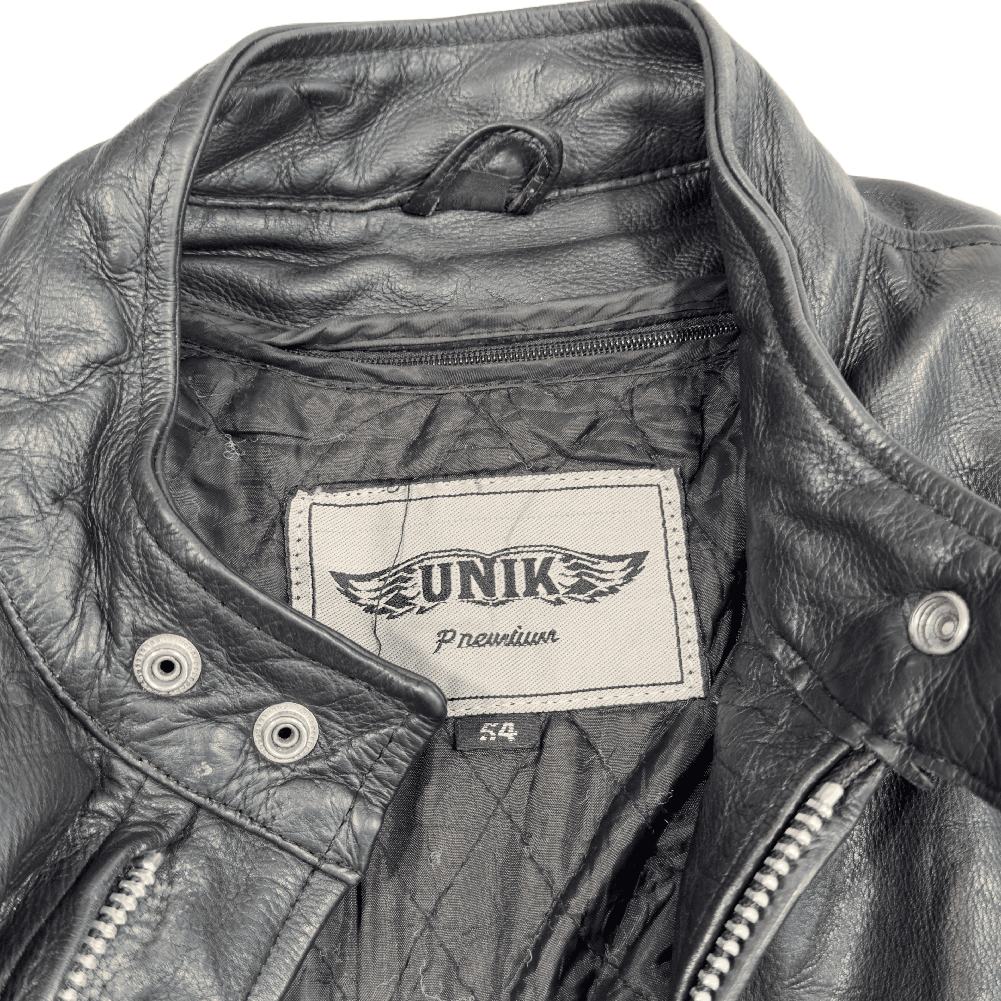 Unik Leather Biker Jacket