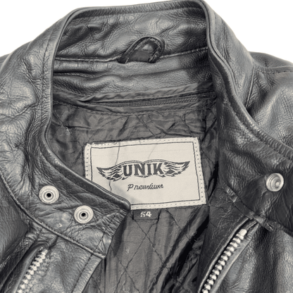 Unik Premium Leather Biker Jacket