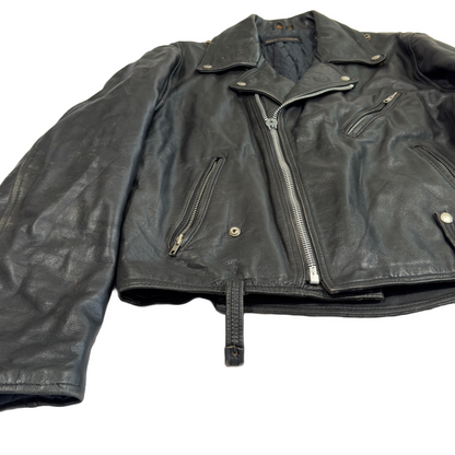 Vintage Harley Davidson Leather Biker Jacket