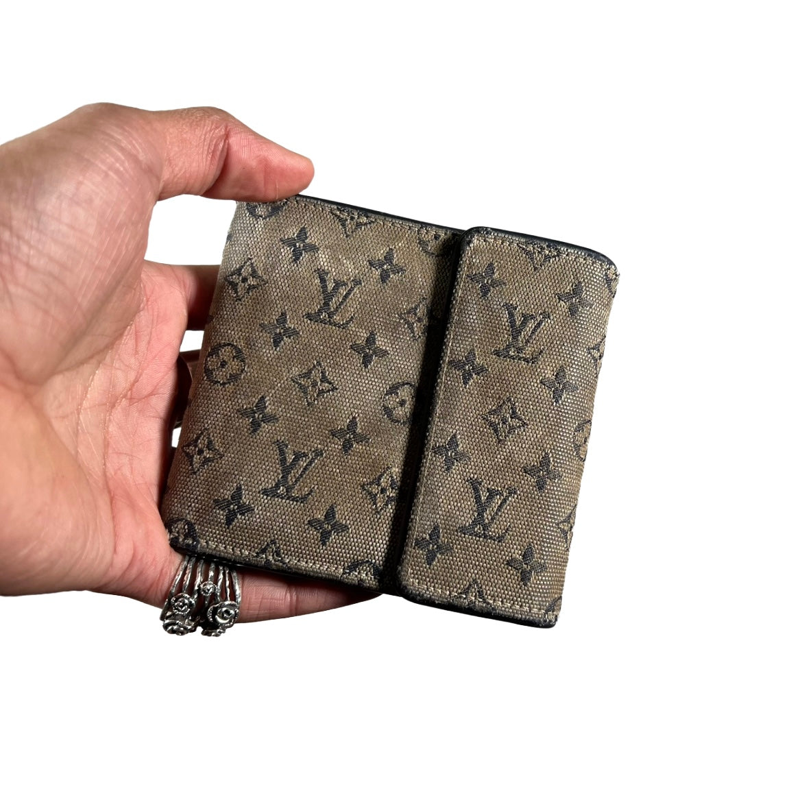 Louis Vuitton Denim Monogram Wallet
